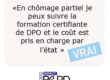 Formation DPO financée à 100 % par le Gouvernement