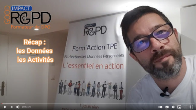 Activité de Traitement RGPD Activité de Traitement RGPD