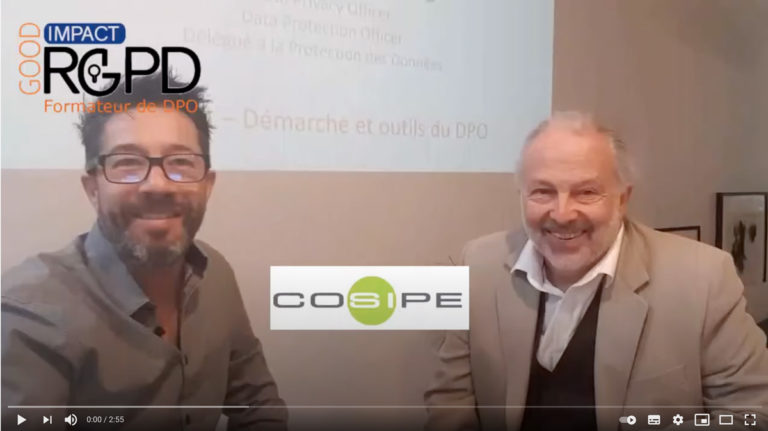 Formation DPO pour Cosipe